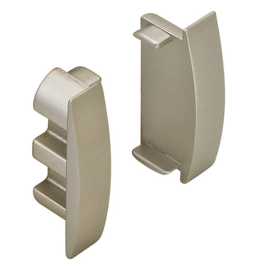 Hafele Impressions End Cap L-Profile; Use with 151.86.030