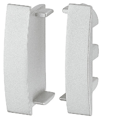 Hafele Impressions End Cap L-Profile; Use with 151.86.930