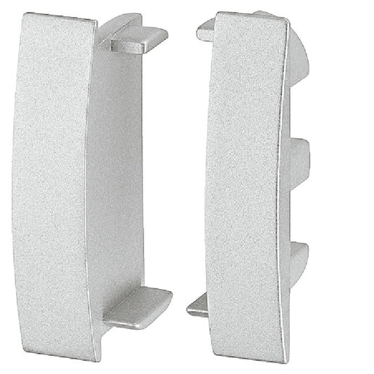 Hafele Impressions End Cap L-Profile; Use with 151.86.930