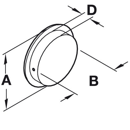 Hafele Villard Recess Pull Round
