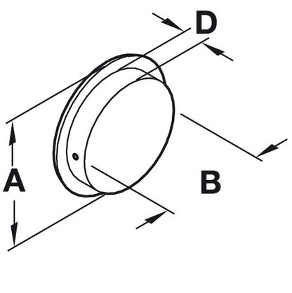 Hafele Villard Recess Pull Round