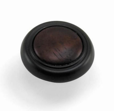 Two Tone Button Knob, First Family Collection - Laurey