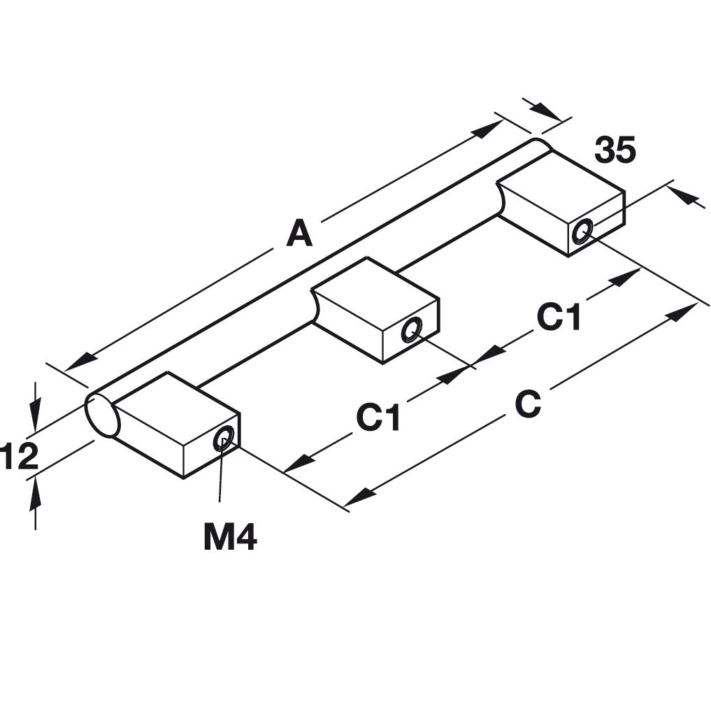 Hafele Olafur Pull 3 Base