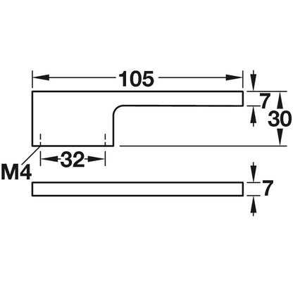 Hafele Neoteric Pull Micro-neo