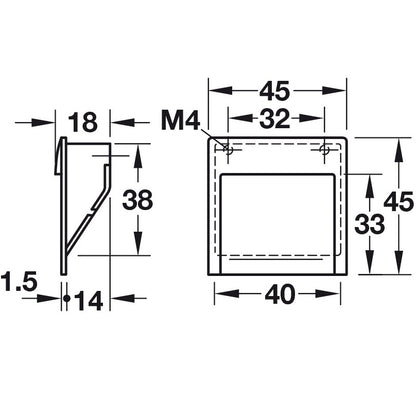 Hafele Cambio Recess Pull