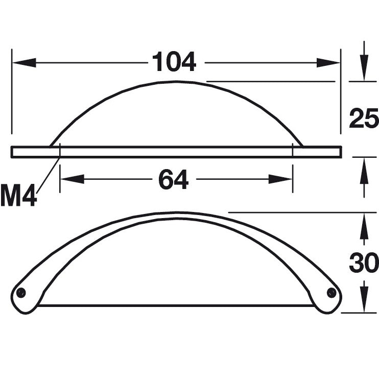 Hafele Walcott Cup Pull