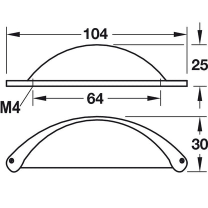 Hafele Walcott Cup Pull