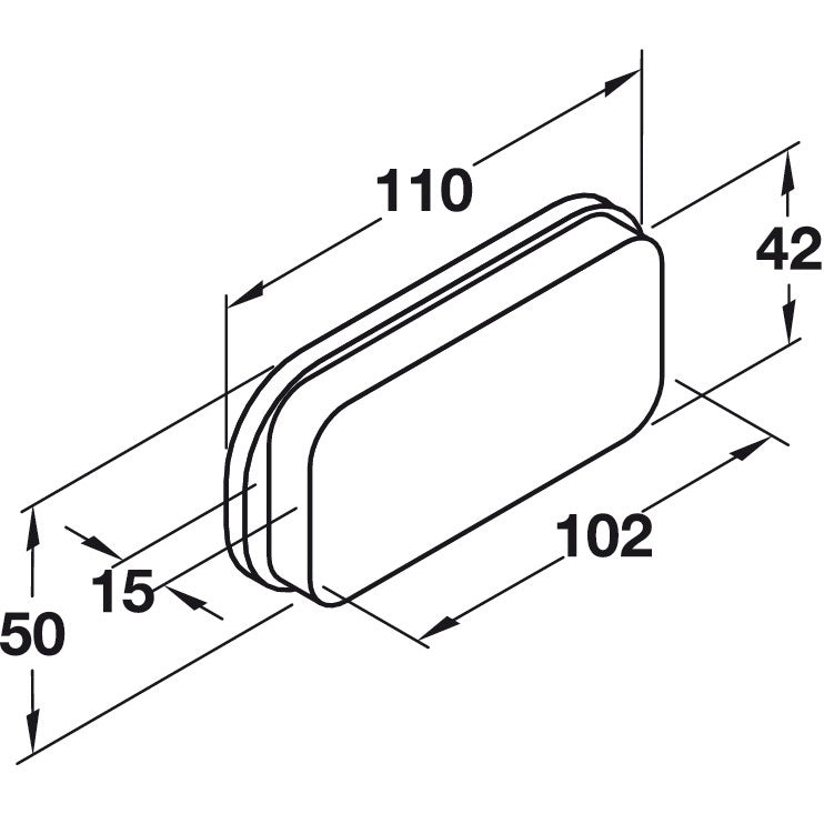 Hafele Natural Recess Pull