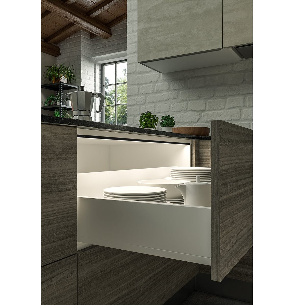 L&S Lighting 24V Kiton Emotion LED Strip Light with Integrated Sensor