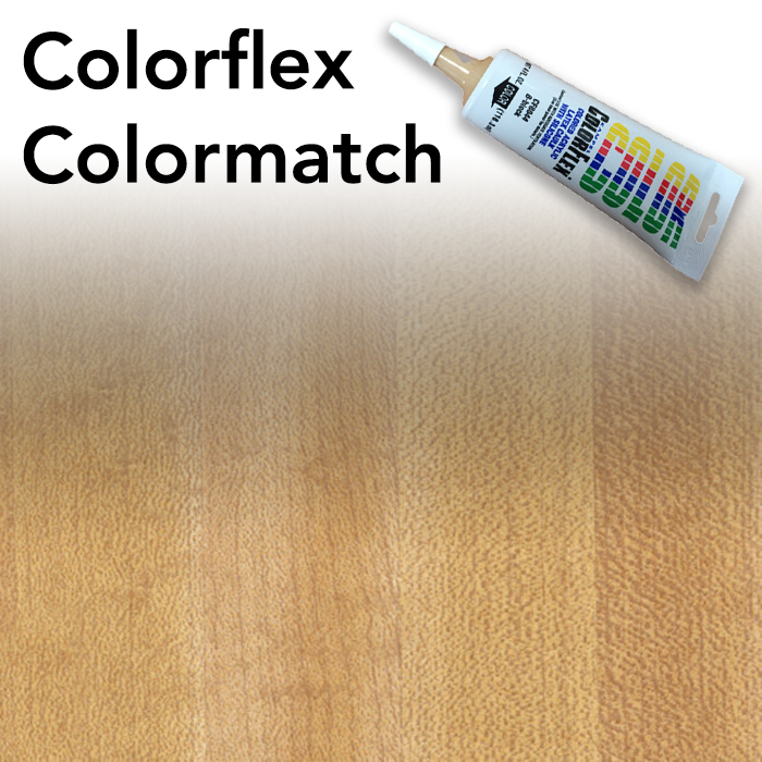 Colorflex Butcherblock Maple Laminate Caulking