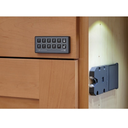 Hafele StealthLock RF Cabinet Lock Set, Battery Powered