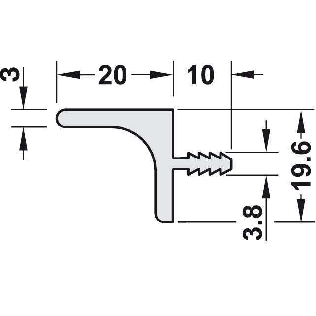 Hafele Passages L-Pull  