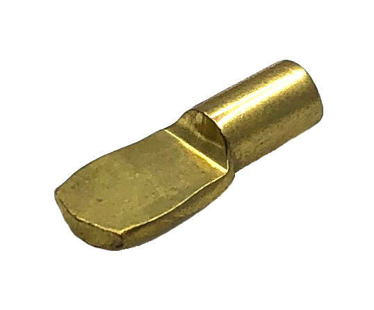 Steel Shelf Pin 5mm Brass Plated