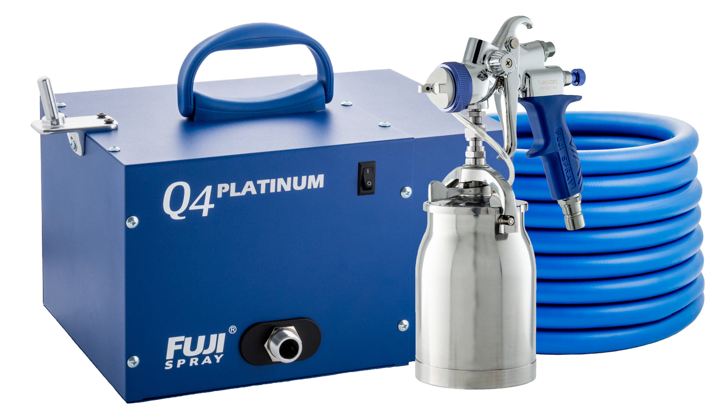 Fuji Spray Q Platinum™ Turbine System with Spray Gun, Hose, and Turbine