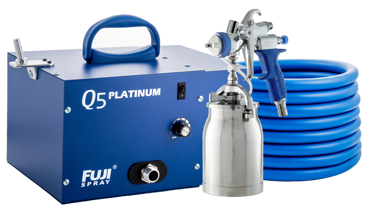 Fuji Spray Q Platinum™ Turbine System with Spray Gun, Hose, and Turbine