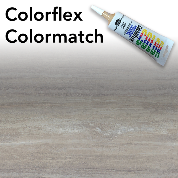 Travertine Silver 3458 Laminate Caulking, Formica Colormatch - Colorflex