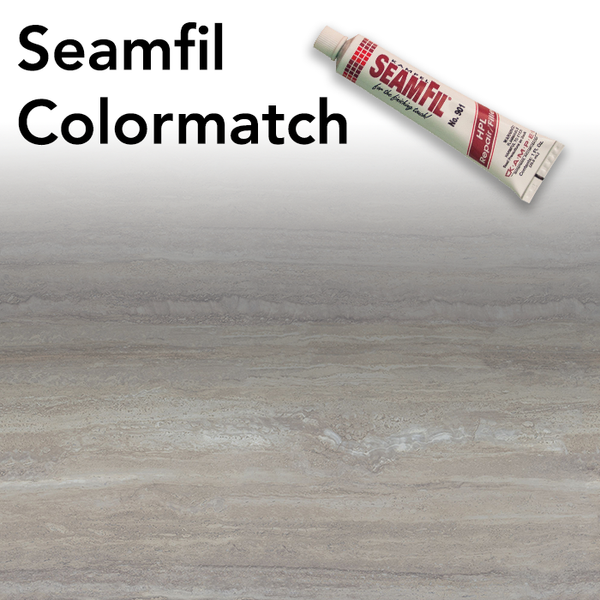 Formica Travertine Silver 3458 Seamfil Colormatch Set