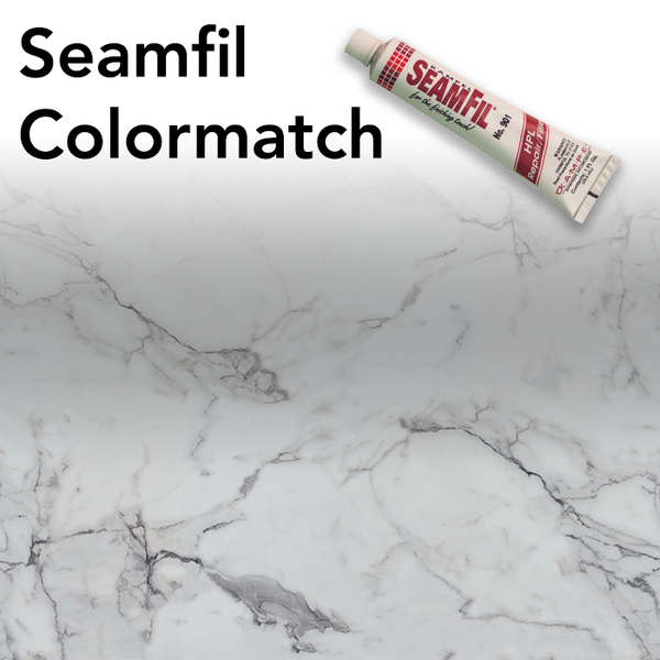 Formica Calacatta Marble 3460 Seamfil Colormatch Set