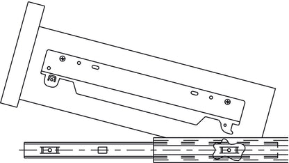 3640A Drawer Slide Heavy Duty Full Extension - Accuride