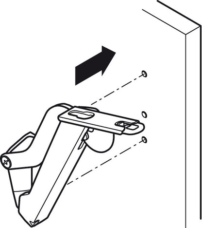 Hafele Free Space Swing-Up Lift 1.11