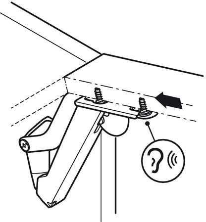 Hafele Free Space Swing-Up Lift 1.11