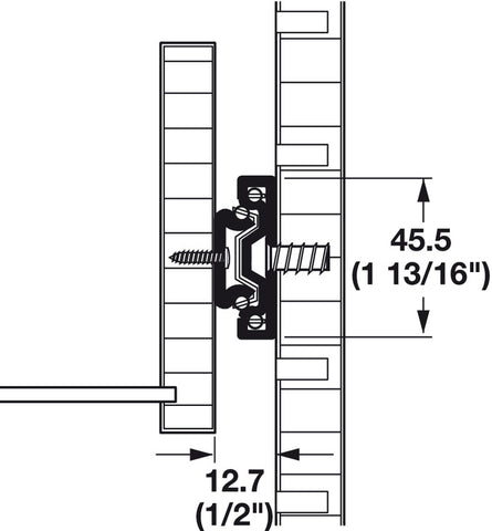 3832 Drawer Slide Full Extension - Accuride