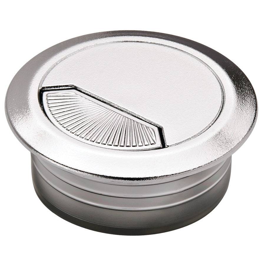 Hafele Round Two-Piece Cable Grommet with Spring Closure