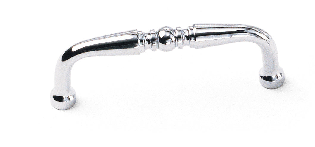 45326 Center Detail Pull, Solid Brass Collection - Laurey