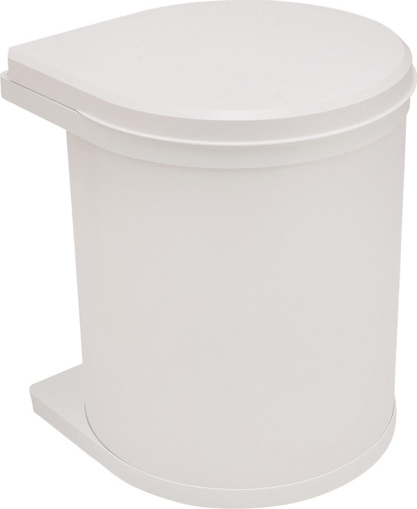 Hafele Round Swing Out Door Mount Waste Bin Pull Out, 16 Quart