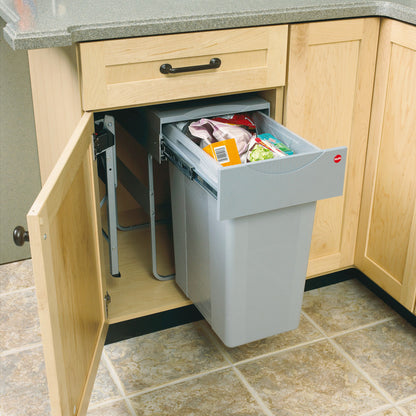 Hailo Top Mount Single Waste Bin Pull Out, Euro Cargo 40