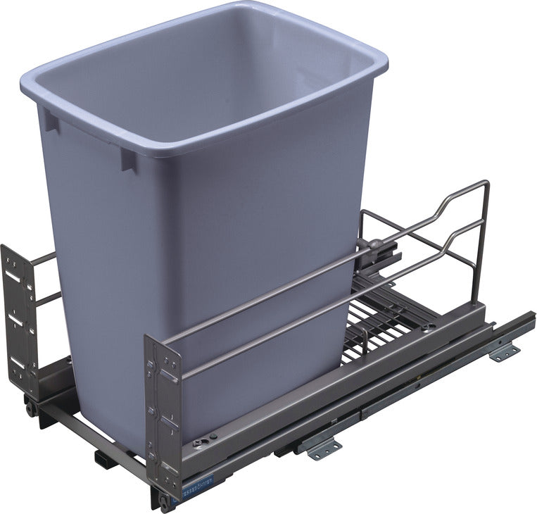Kesseböhmer Bottom Mount Single Waste Bin Pull Out