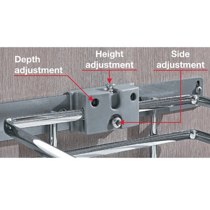 Salice Bottom/Side Mount Double Waste Bin Pull Out, QPAM Series