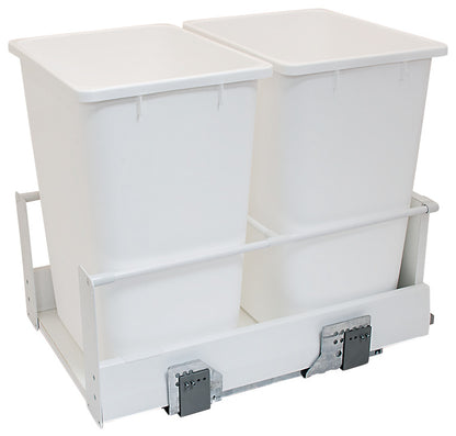 Hafele Bottom Mount Matrix Double Waste Bin Pull Out