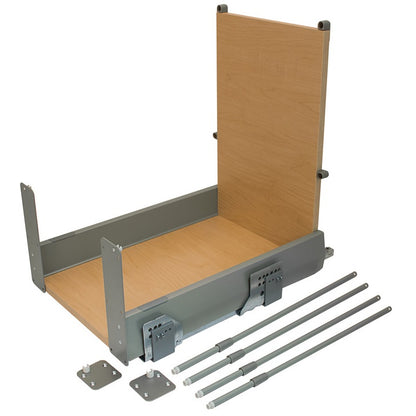 Hafele 18" Pull-Out Hamper Hailo Laundry Area