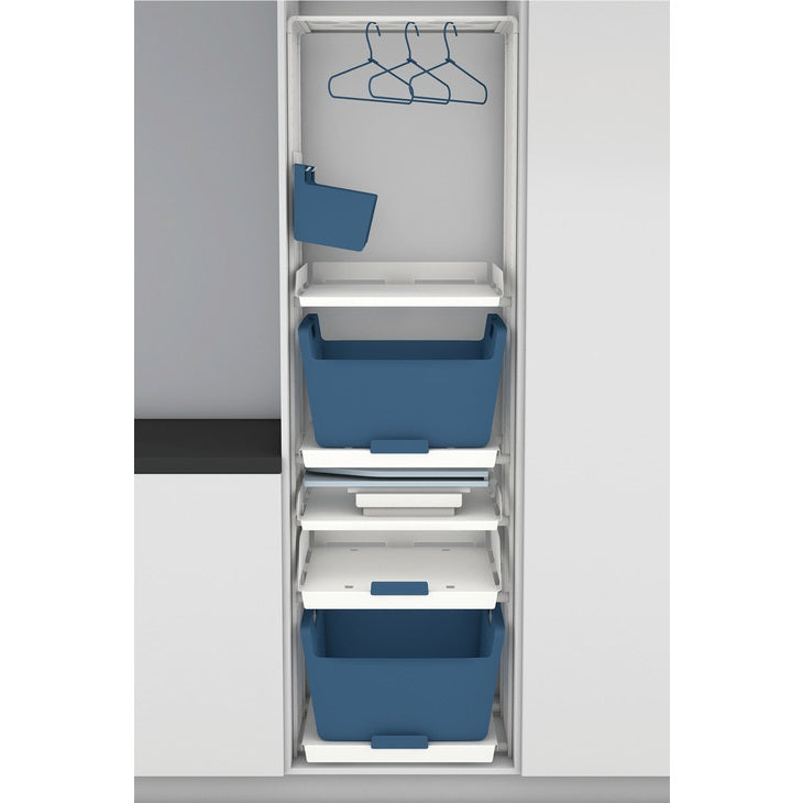 Hafele With Basket Pull-Out Hailo Laundry Area