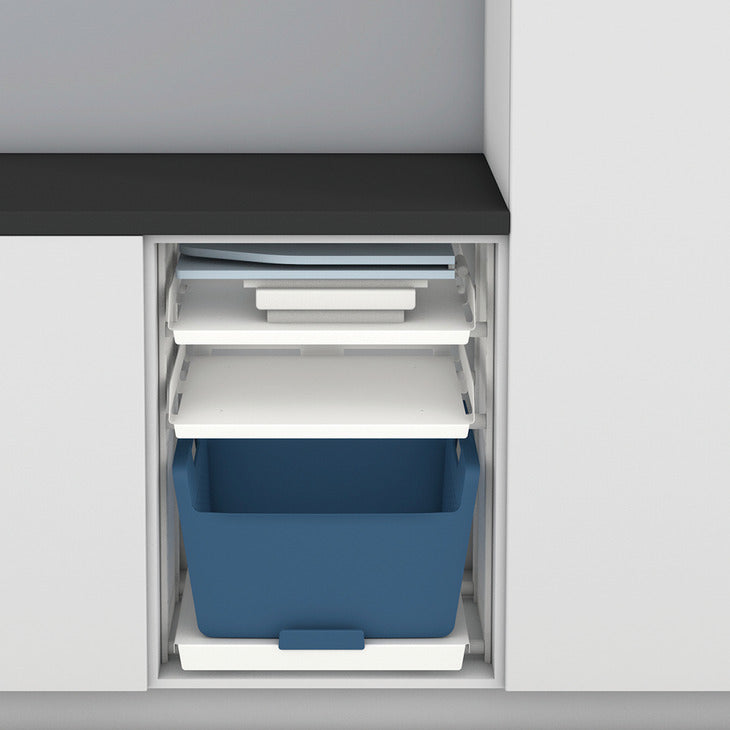 Hafele With Basket Pull-Out Hailo Laundry Area