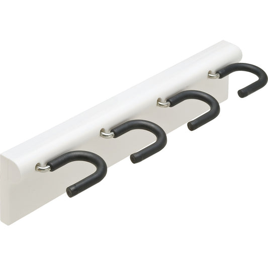 Hafele 4 Hook Hanger for Mops and Brooms
