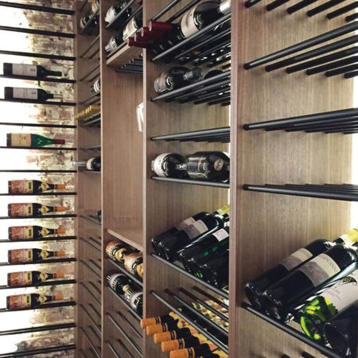 Hafele Parallel Rods for Display Wine Storage