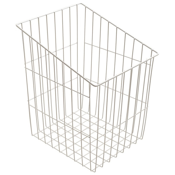 Hafele Slanted, White Hook-On Laundry Hamper