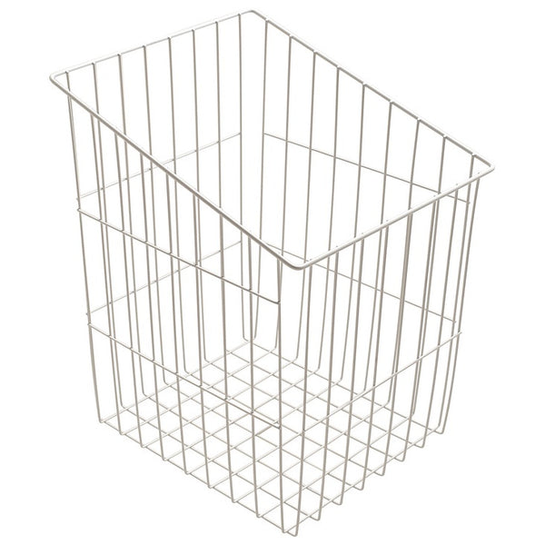 Hafele Slanted, White Hook-On Laundry Hamper