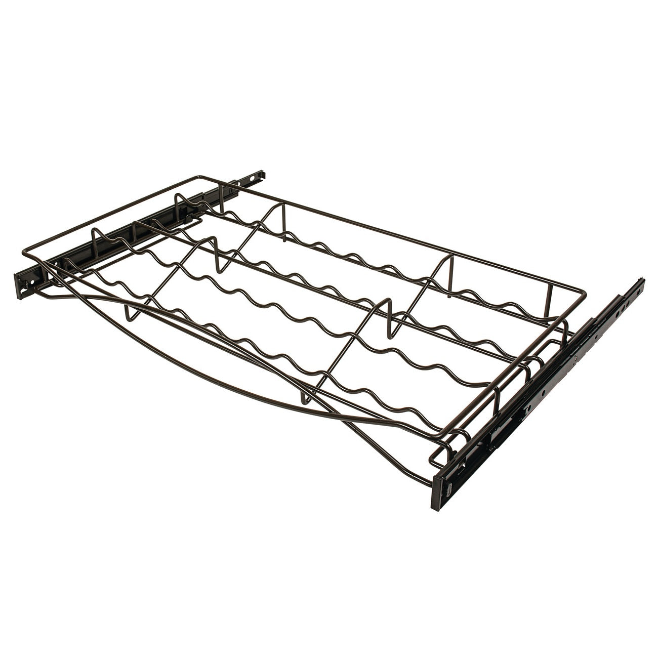 Hafele Spice Tray Base Pull-Out Full Extension Slides, for 16-22 Spices