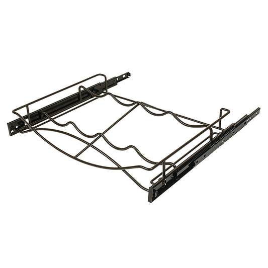 Hafele Wine Tray Base Pull-Out Full Extension Slides, for 4-6 Bottles