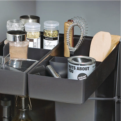 Hafele Kitchen Tower Base Pull-Out for Frameless Cabinets, Soft Close