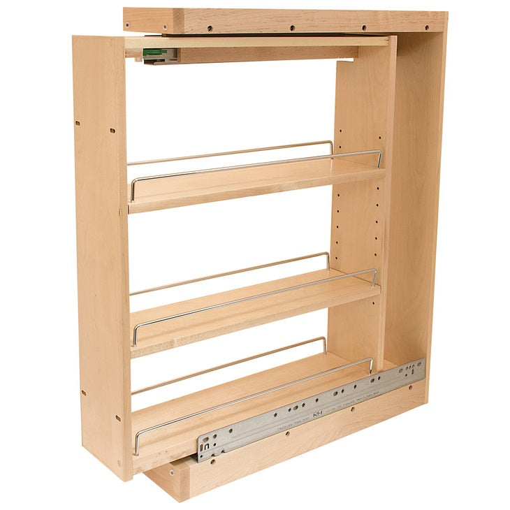 Hafele Filler Base Pull-Out Grass Elite Undermount Slides, Soft Close