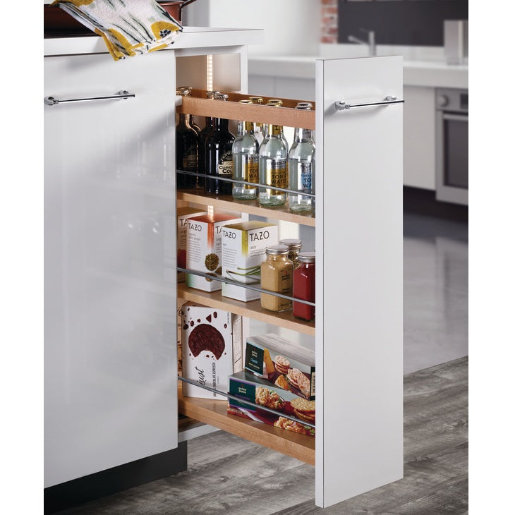 Hafele 3 Tier Cabinet Organizer Base Pull-Out Grass Elite Undermount Slides, Soft Close