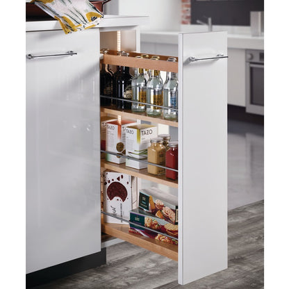 Hafele 3 Tier Cabinet Organizer Base Pull-Out Grass Elite Undermount Slides, Soft Close