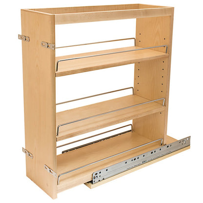 Hafele 3 Tier Cabinet Organizer Base Pull-Out Grass Elite Undermount Slides, Soft Close