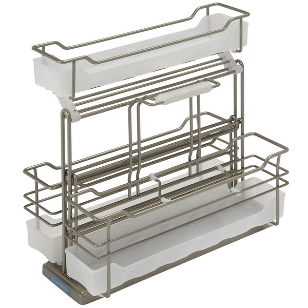 Hafele 3 Basket Cleaning Caddy Base Pull-Out Under-Sink Organizer
