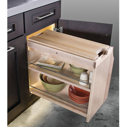Hafele SmartCab Base Pull-Out Soft Close, Under Drawer