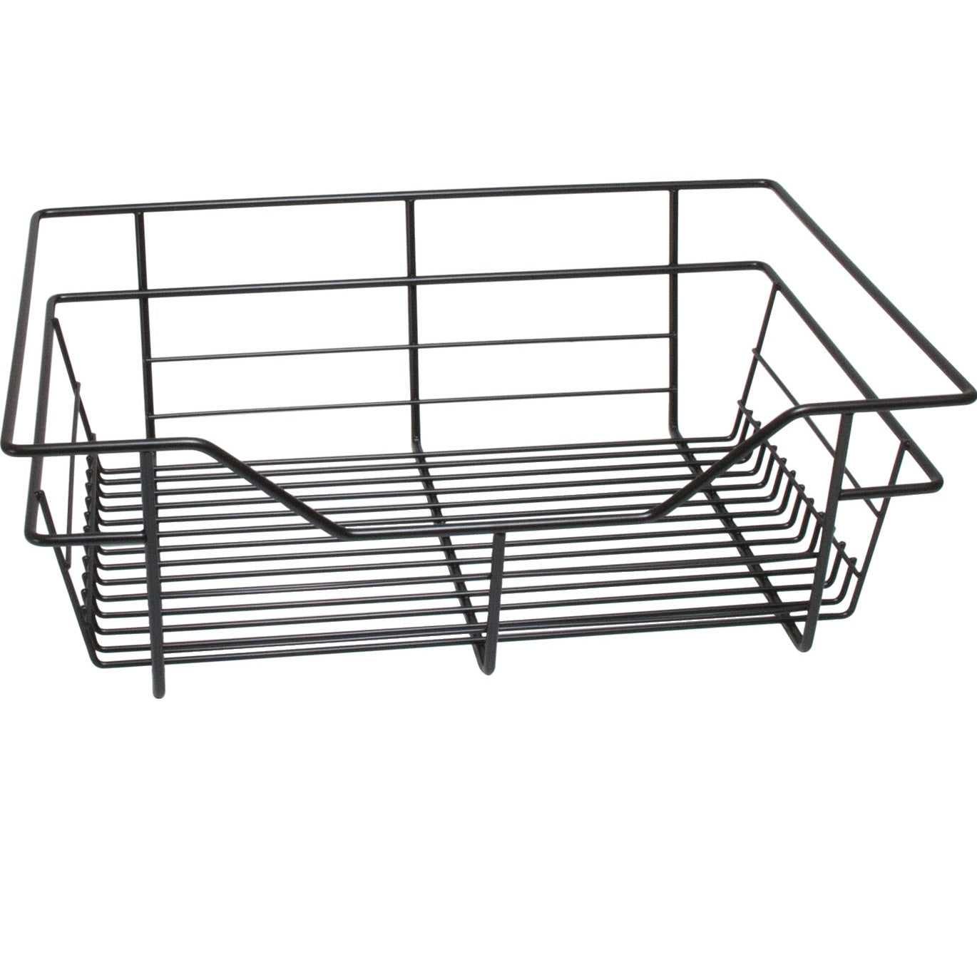 Hafele Dark Oil-Rubbed Bronze, Powder-Coated Wire Basket for Closets